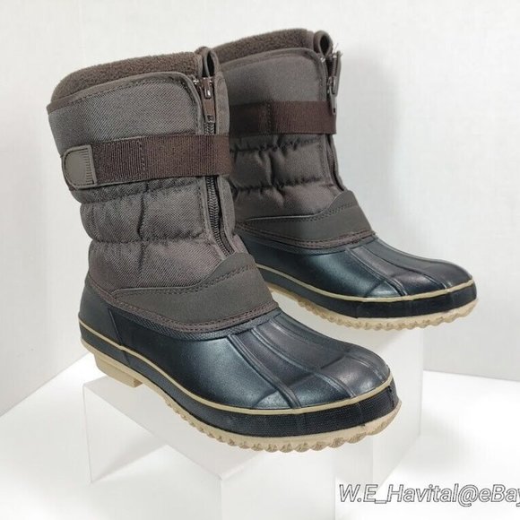 GC Shoes® Fahren™ Women's Duck Boots in Brown Size US 7 / EUR 37.5 - Picture 1 of 16